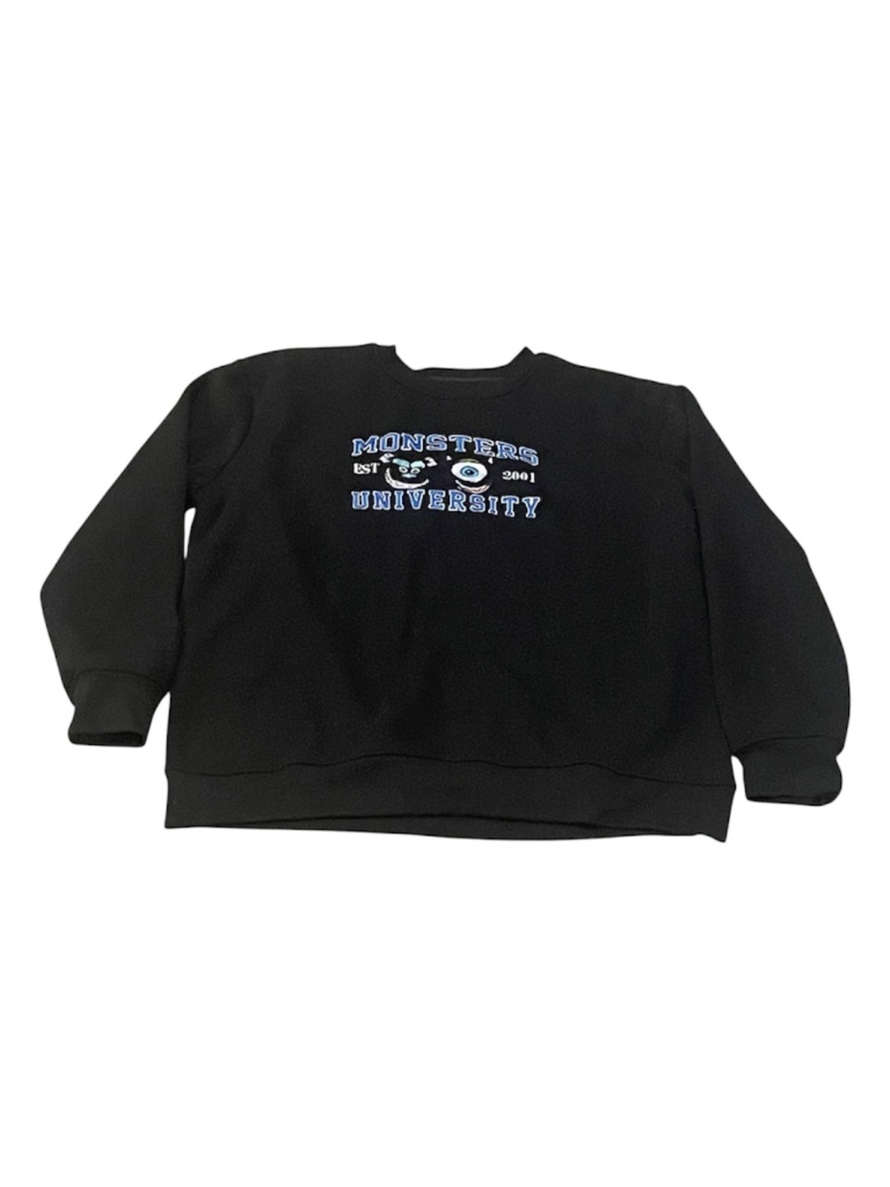 Monster’s University Black Sweatshirt Adult Size XL